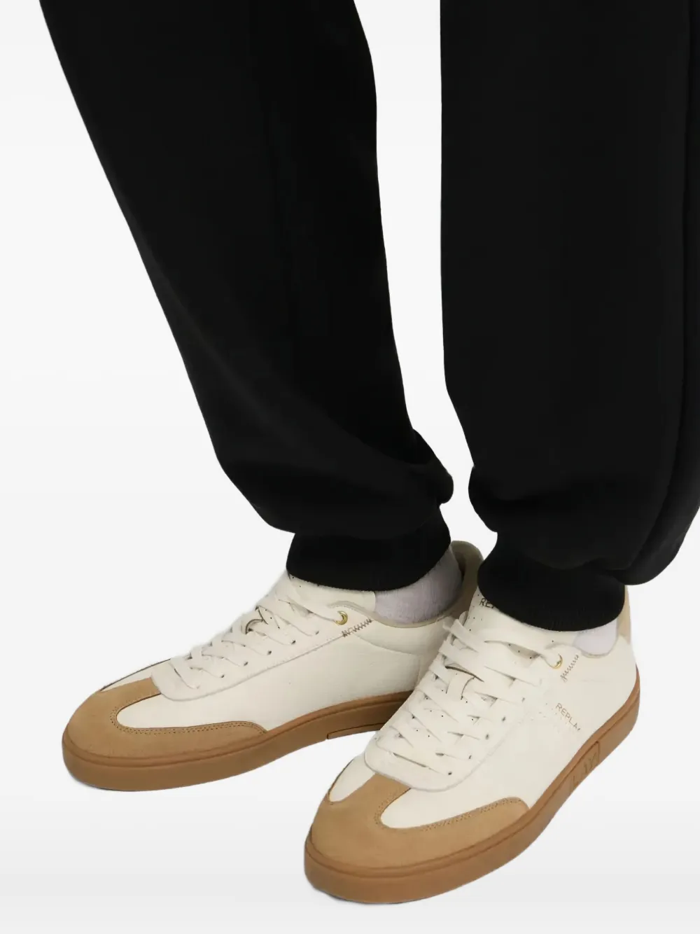 Replay Trainingsbroek met trekkoord Zwart