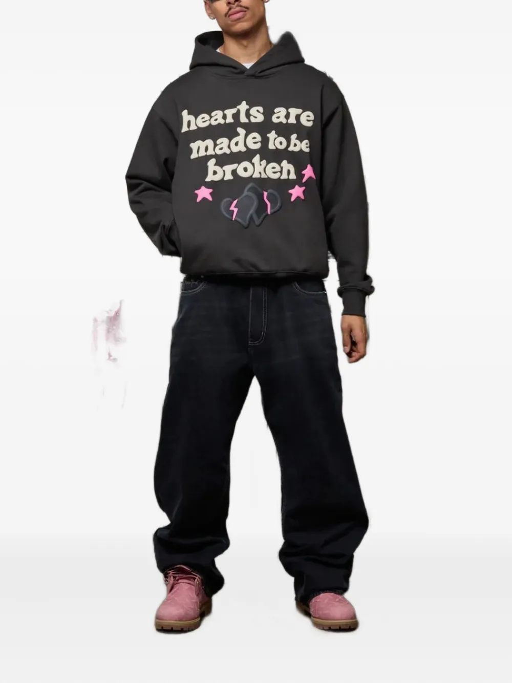 BROKEN PLANET graphic-print hoodie | Hoodies | Image 2