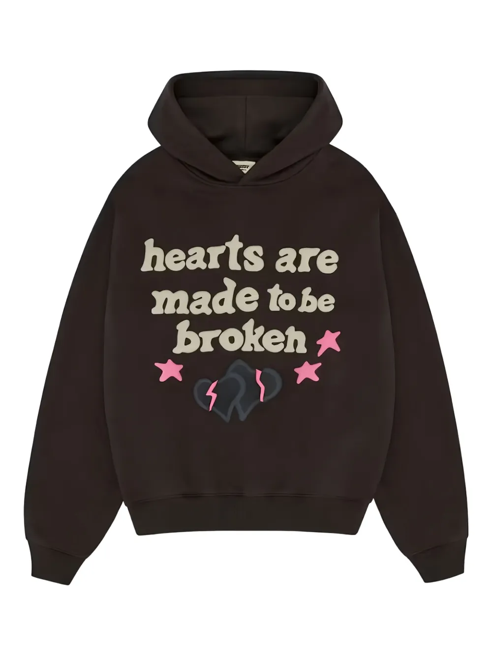 BROKEN PLANET graphic-print hoodie | Black | Image 1