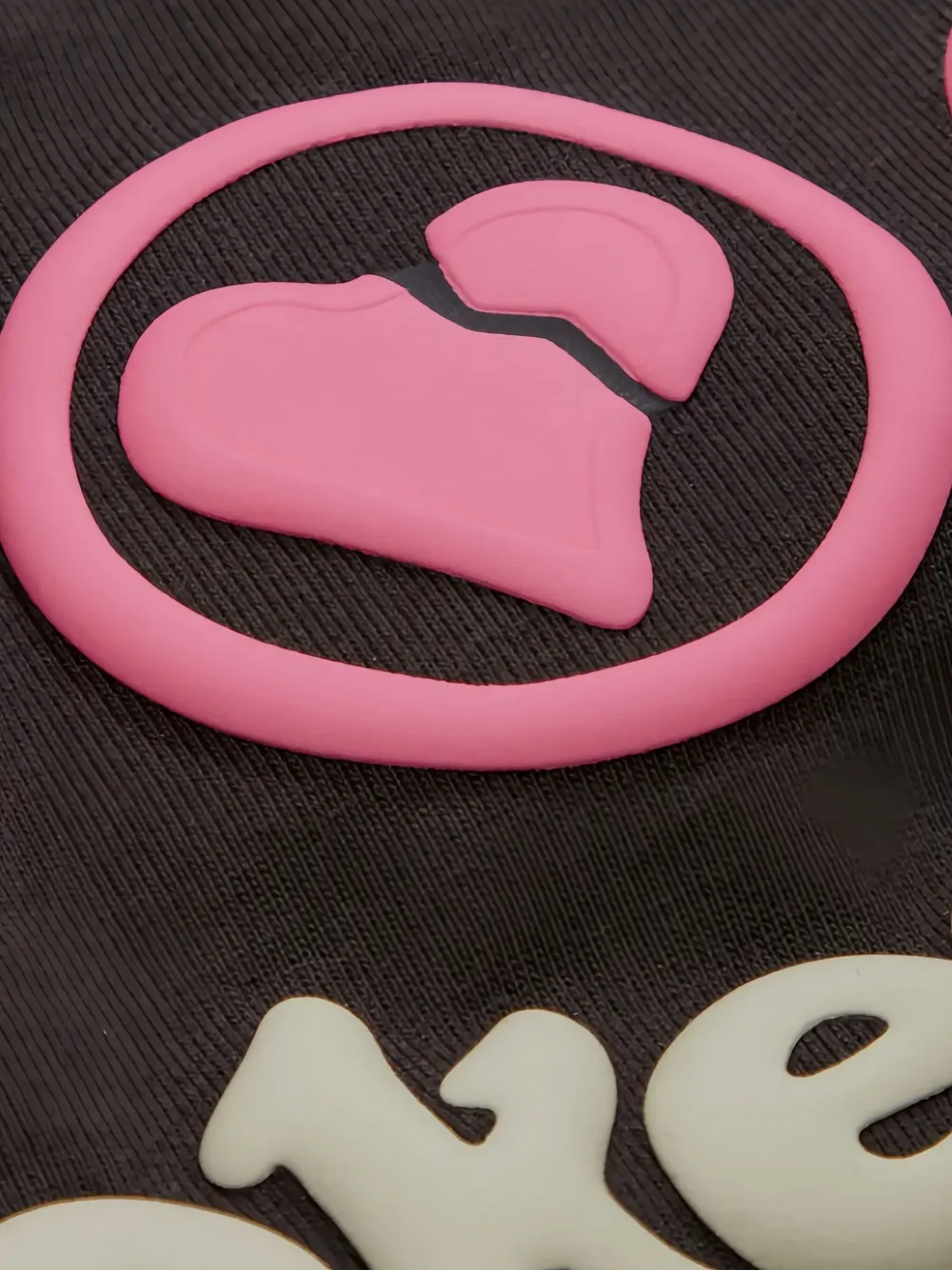 BROKEN PLANET Hoodie met grafische print Zwart