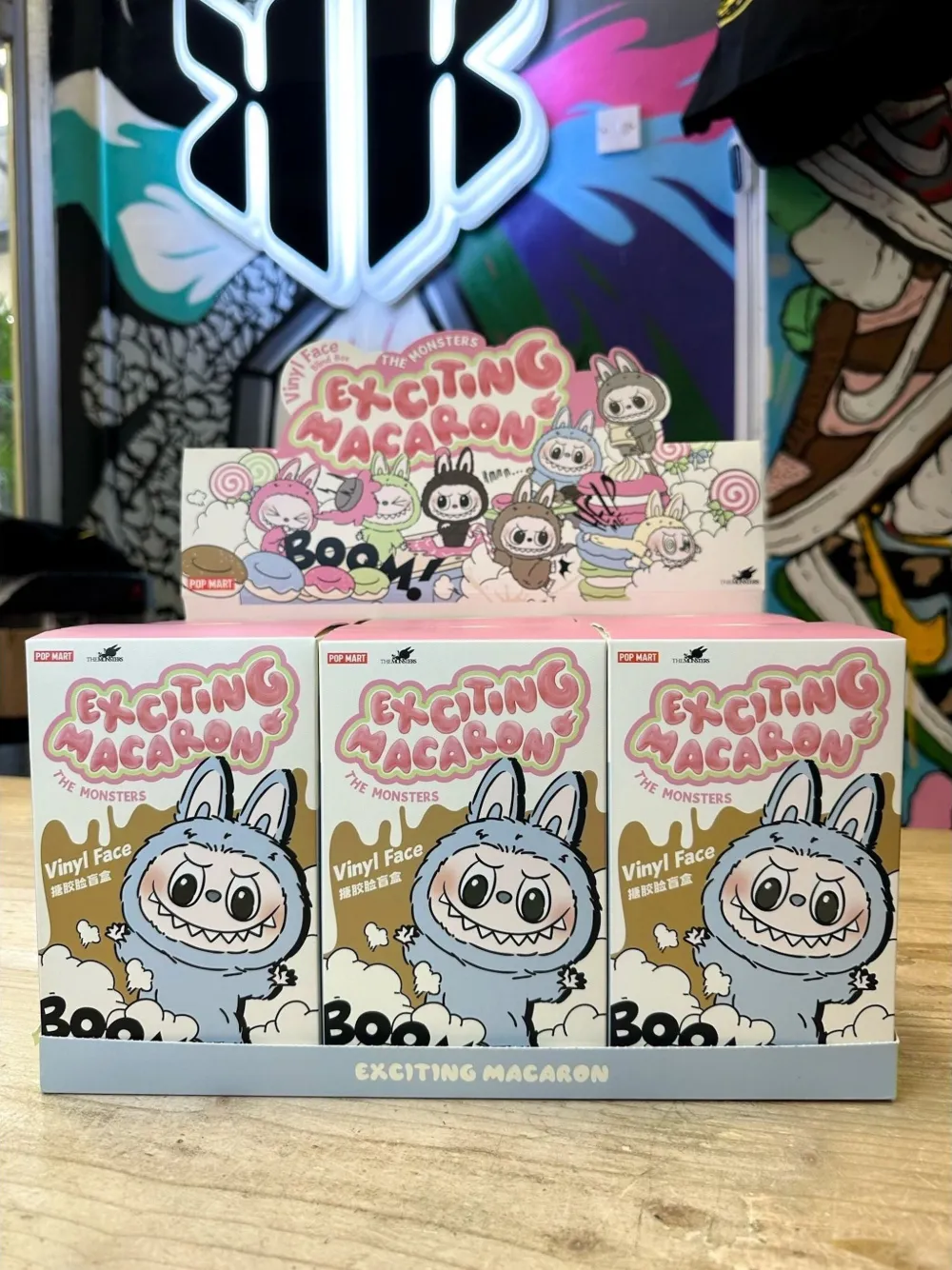 Pop Mart Labubu Monsters Blind Box (set Of Six) In Gray