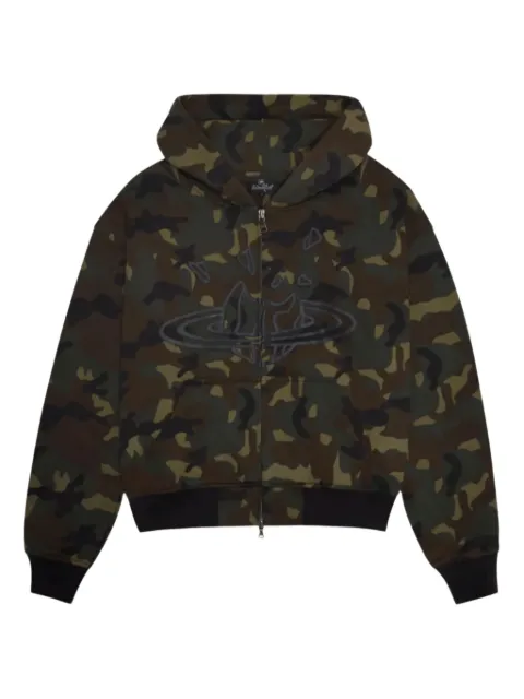BROKEN PLANET planet zip-up hoodie
