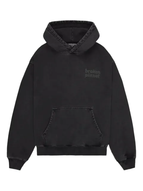 BROKEN PLANET logo-detail hoodie