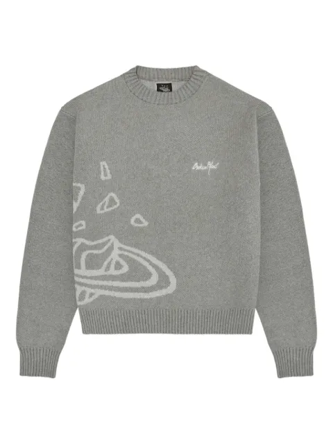 BROKEN PLANET crew-neck sweater