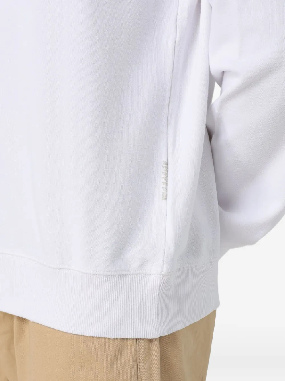 Sun 68 Long-sleeve T-shirt In White