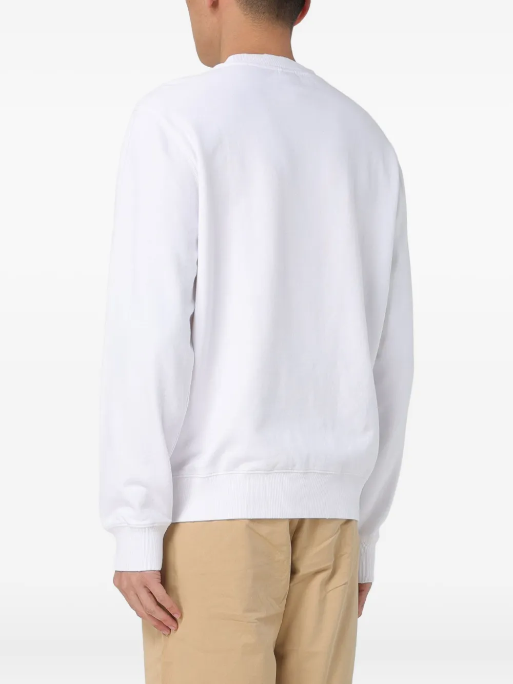 Sun 68 Long-sleeve T-shirt In White
