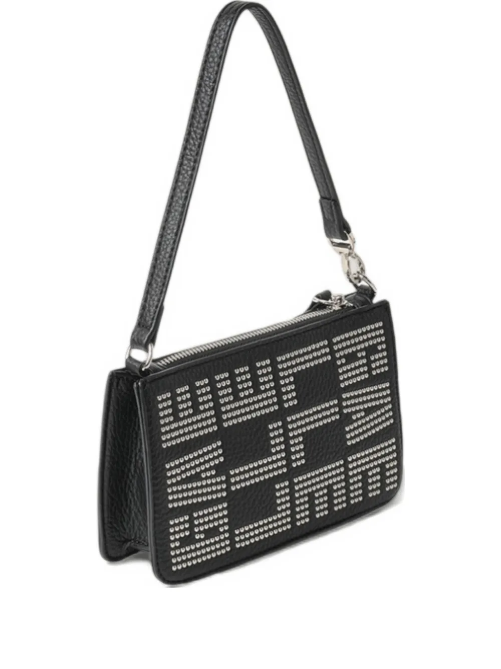 Gaelle mini studded-embellishment shoulder bag - Nero