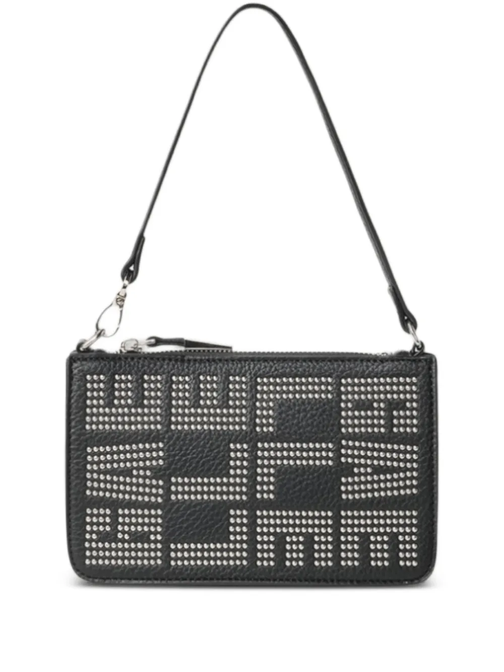 Gaelle mini studded-embellishment shoulder bag - Nero