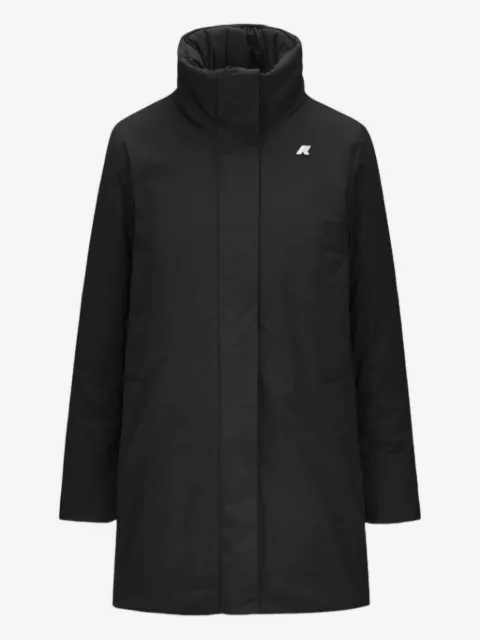 K-Way Marla funnel-neck coat
