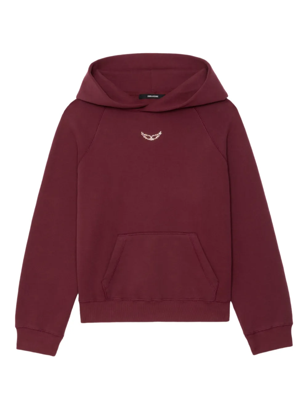 Zadig & Voltaire Georgy Hoodie In Red