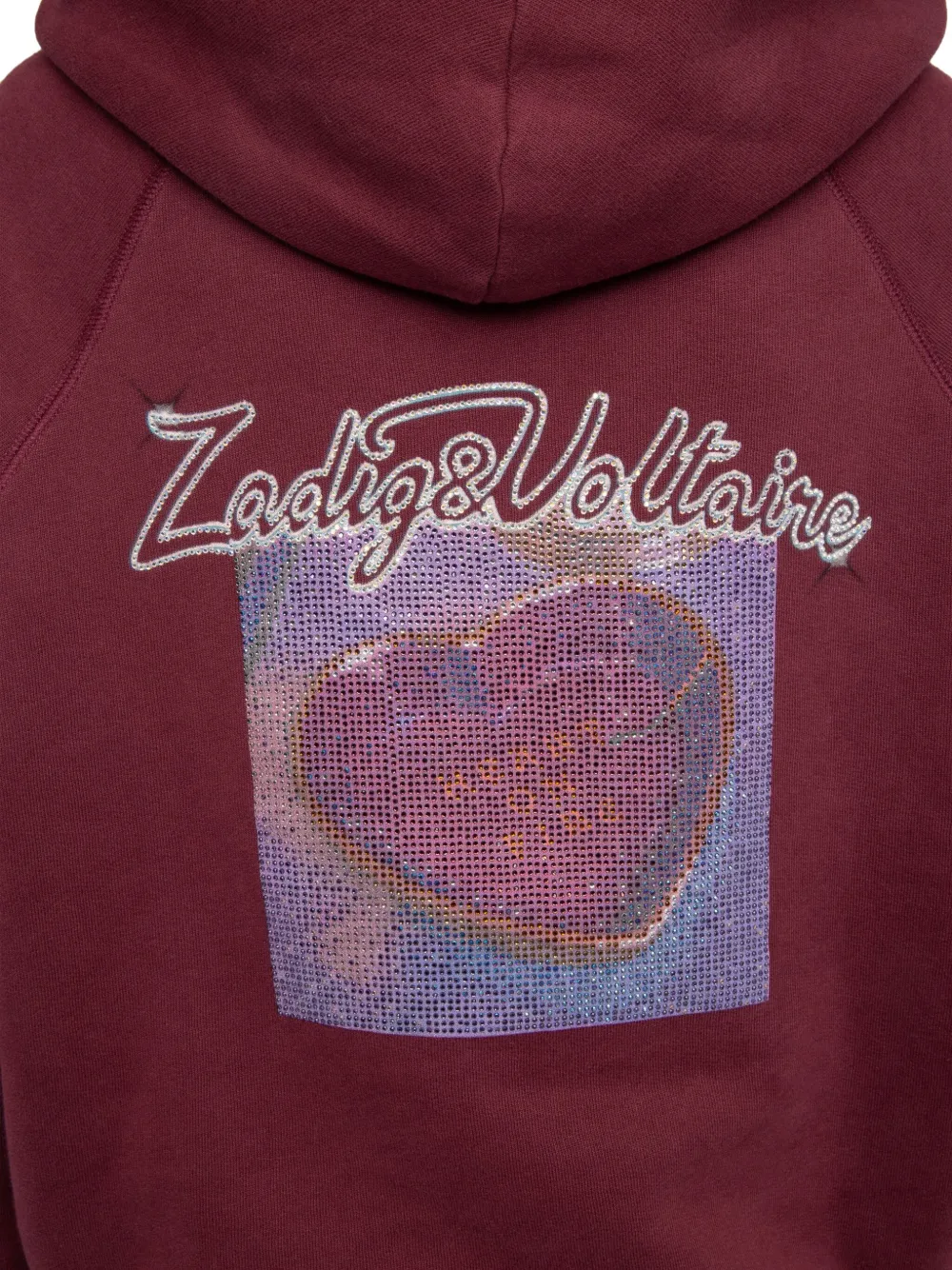 Zadig & Voltaire Georgy Hoodie In Red