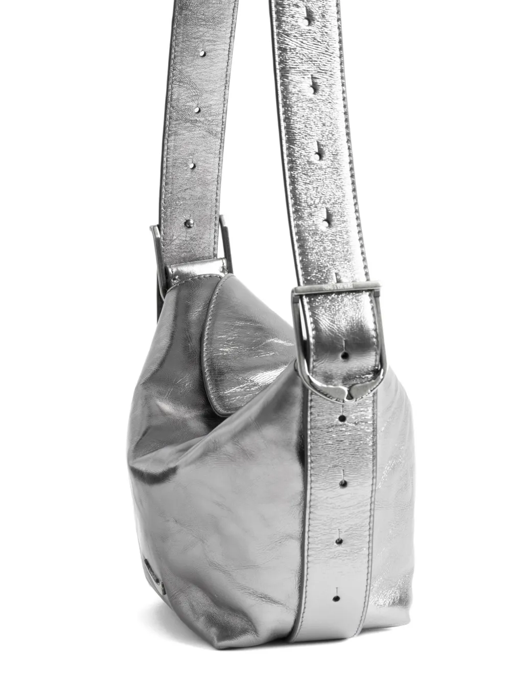 Zadig&Voltaire Baby Jane schoudertas Zilver