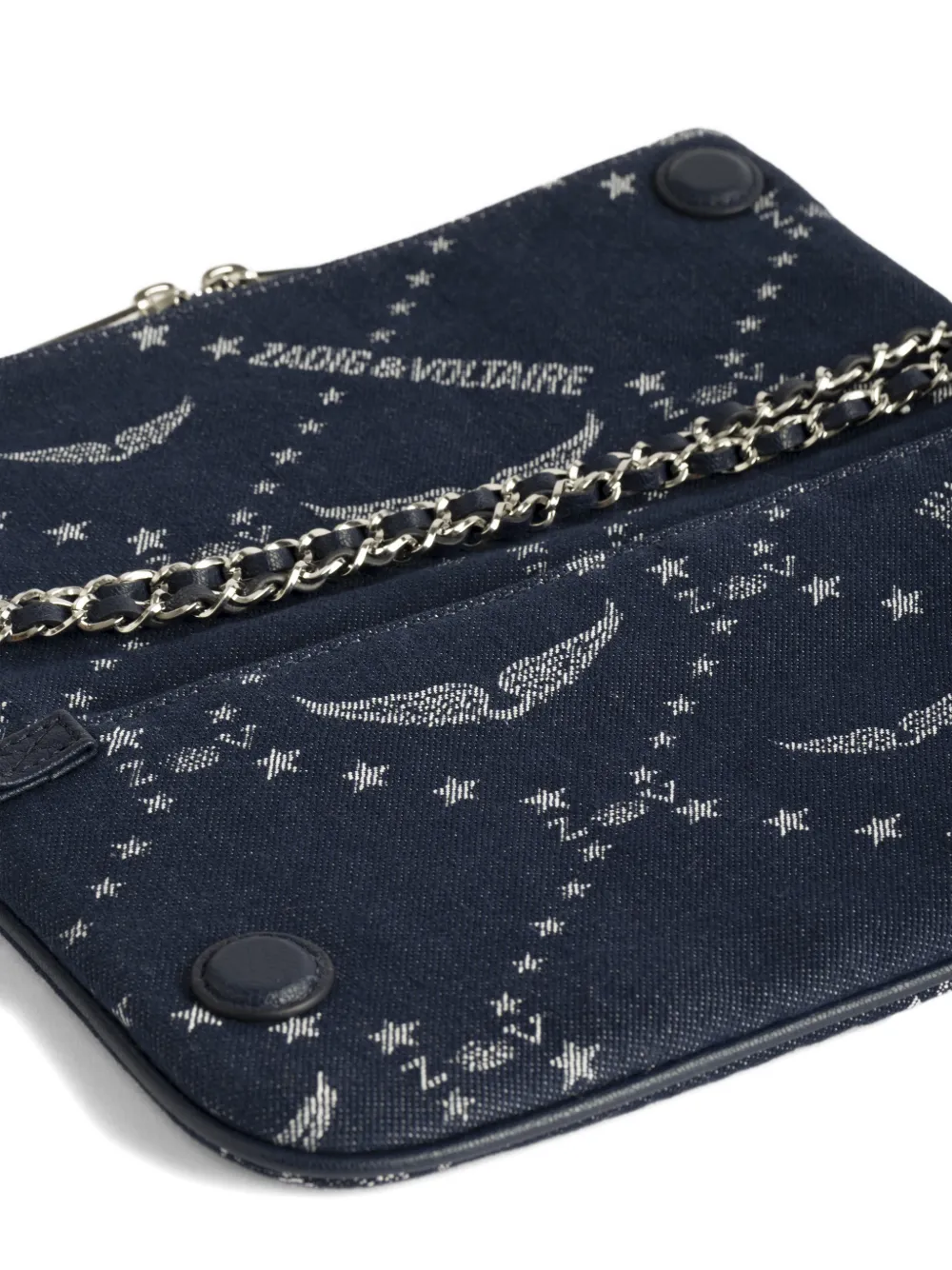 Rock Denim Monogram chain crossbody bag