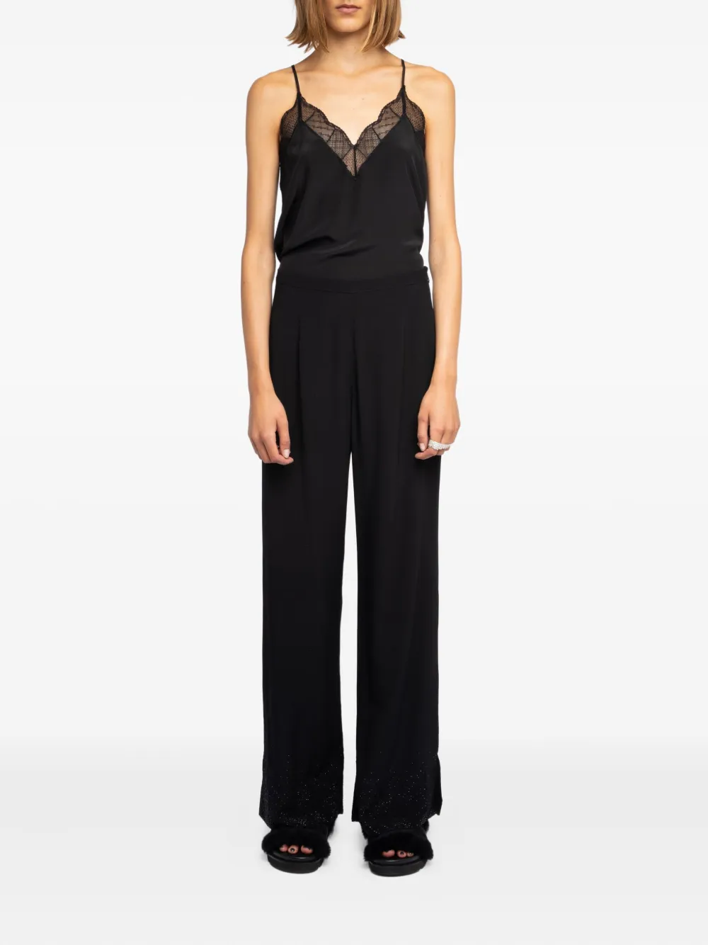 Zadig&Voltaire Papel broek - Zwart