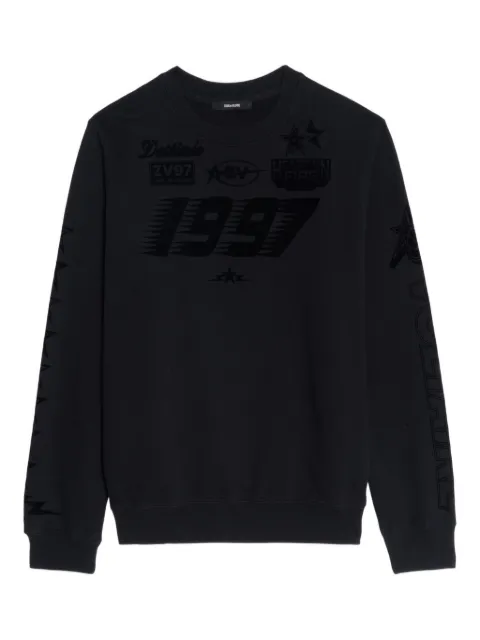 Zadig&Voltaire sudadera con motivo floral