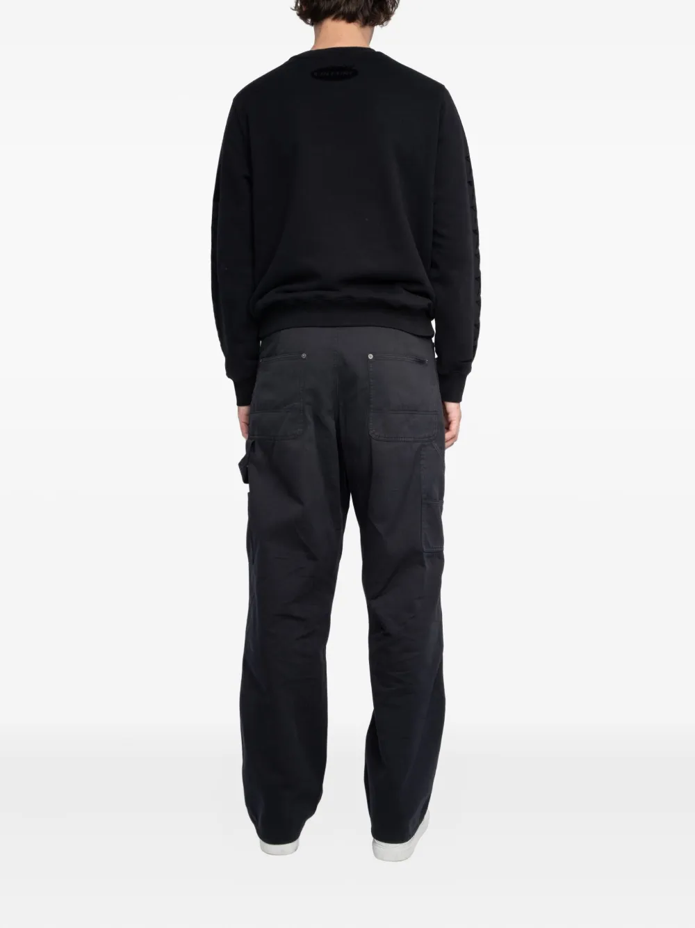 Zadig & Voltaire Floc Graphic Sweatshirt In Black