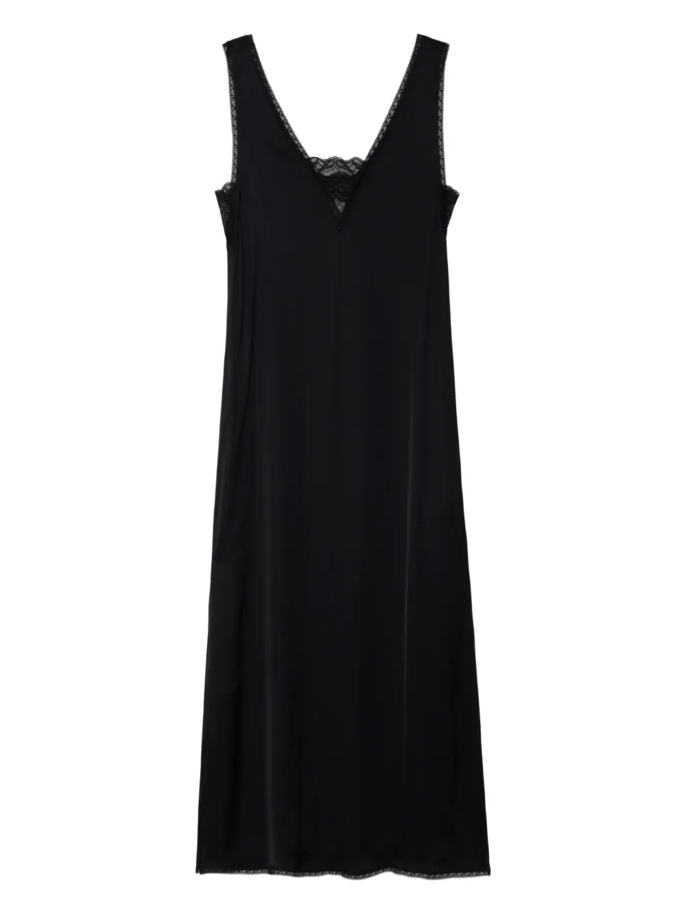 Zadig&Voltaire Renzo satin-fabric dress - Nero