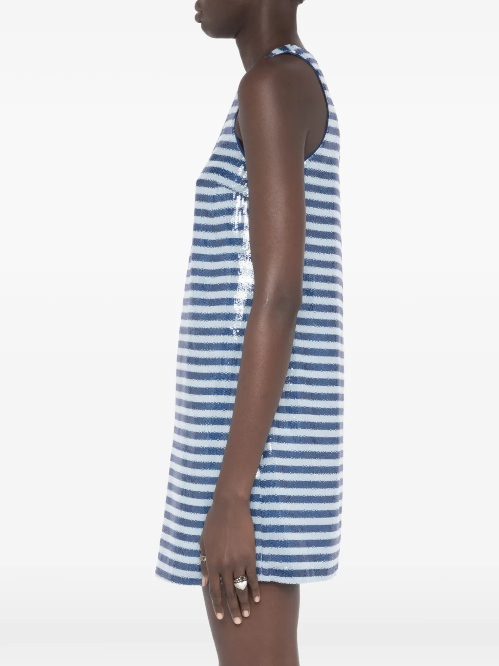 Zadig&Voltaire Rasha jurk met pailletten Blauw