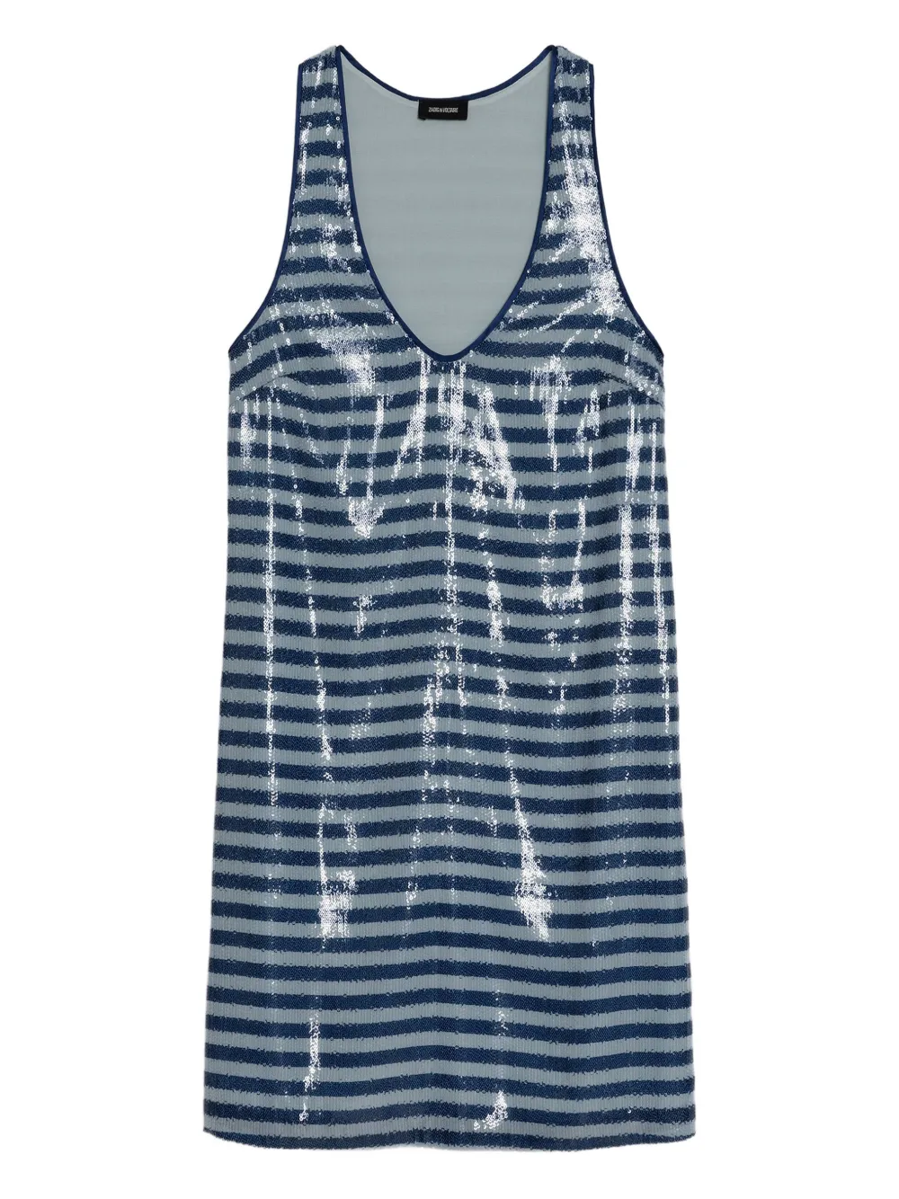 Zadig&Voltaire Abito Rasha con paillettes - Blu