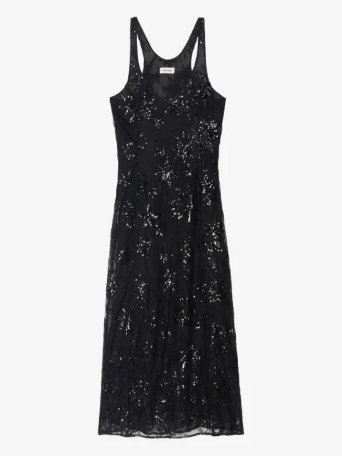 Zadig&Voltaire Abito Rarysa con paillettes e pizzo