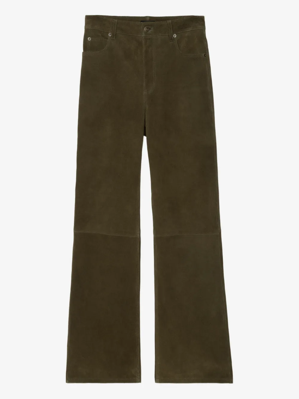 Evy suede leather pants