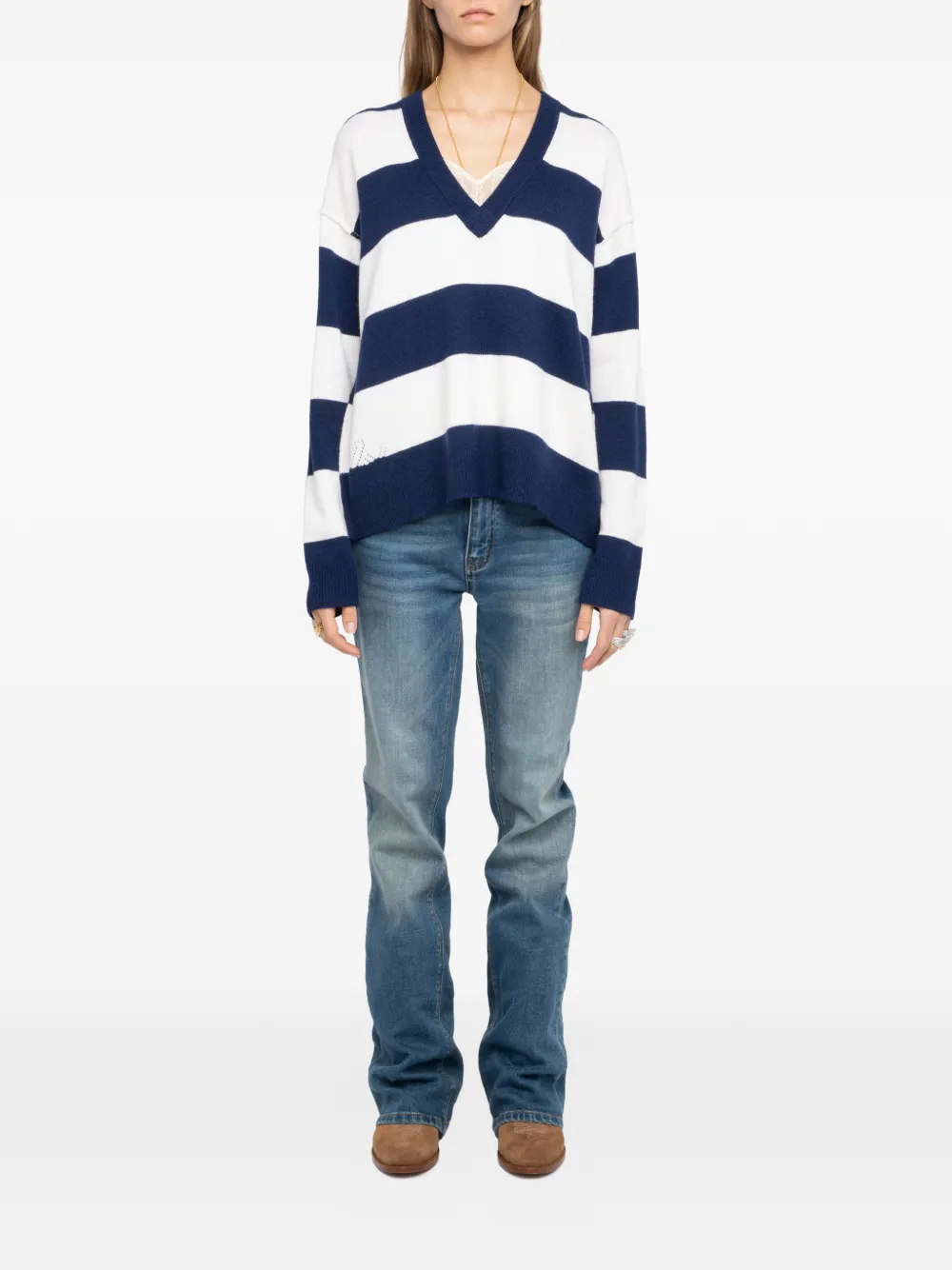  Zadig&voltaire Pull à Rayures - Bleu 