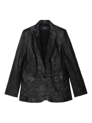 MM6 Maison Margiela シングルジャケット | ブラック | FARFETCH JP