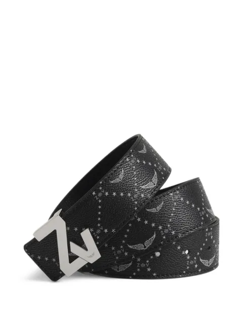 Zadig&Voltaire cinturón con inicial ZV