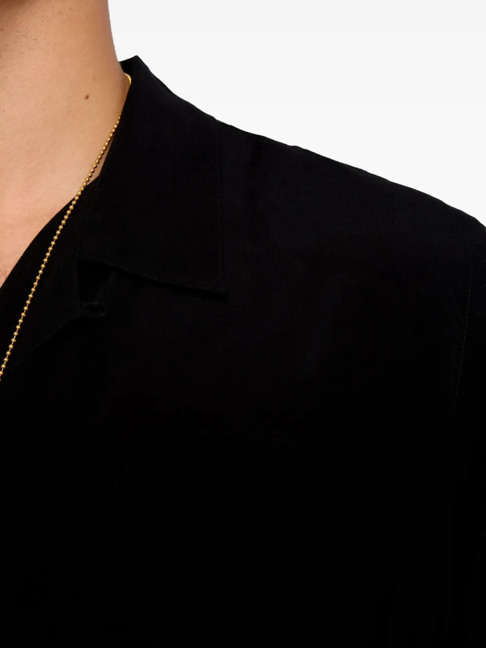 Zadig&Voltaire Slony overhemd met knoopsluiting Zwart