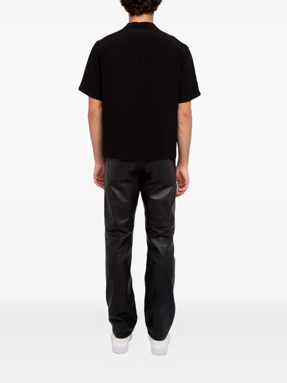 Zadig&Voltaire Slony overhemd met knoopsluiting Zwart