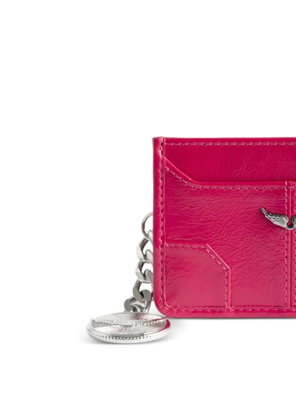 Zadig&Voltaire Sunny Pass pasjeshouder Roze