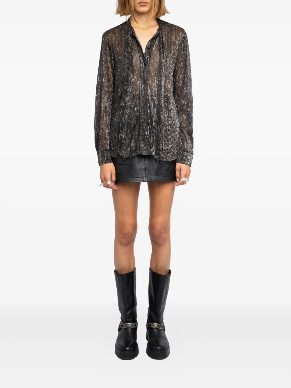 Zadig&Voltaire Tulba shirt - Zwart