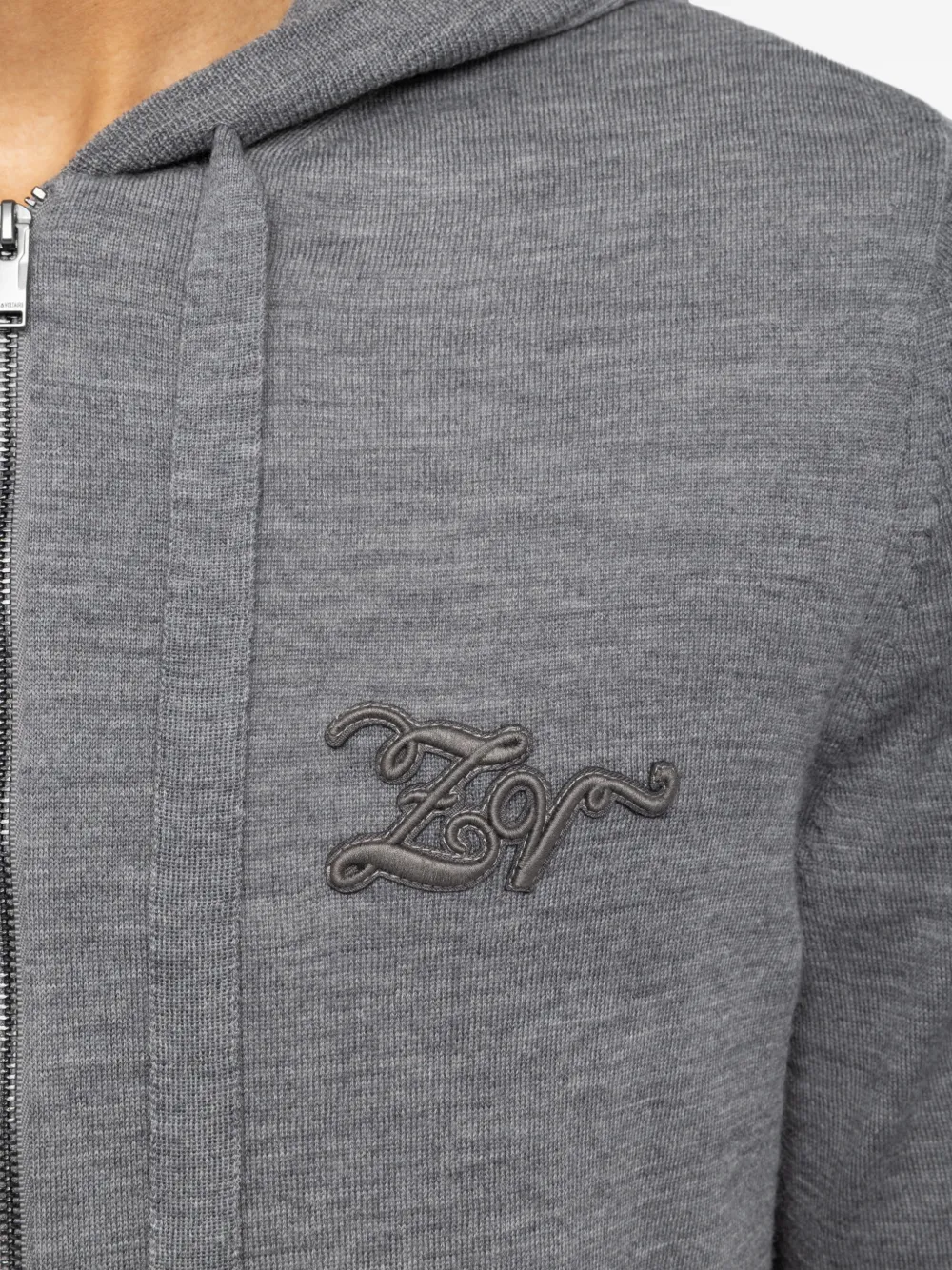 Zadig&Voltaire Clash wollen vest Grijs