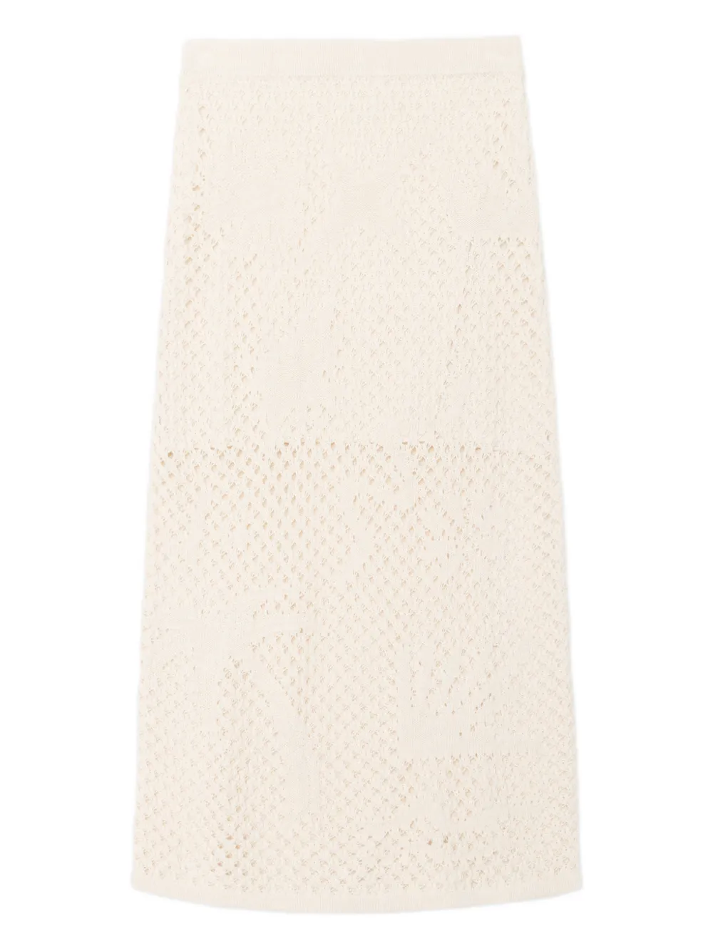 Zadig&Voltaire Gonna midi con design traforato - Toni neutri