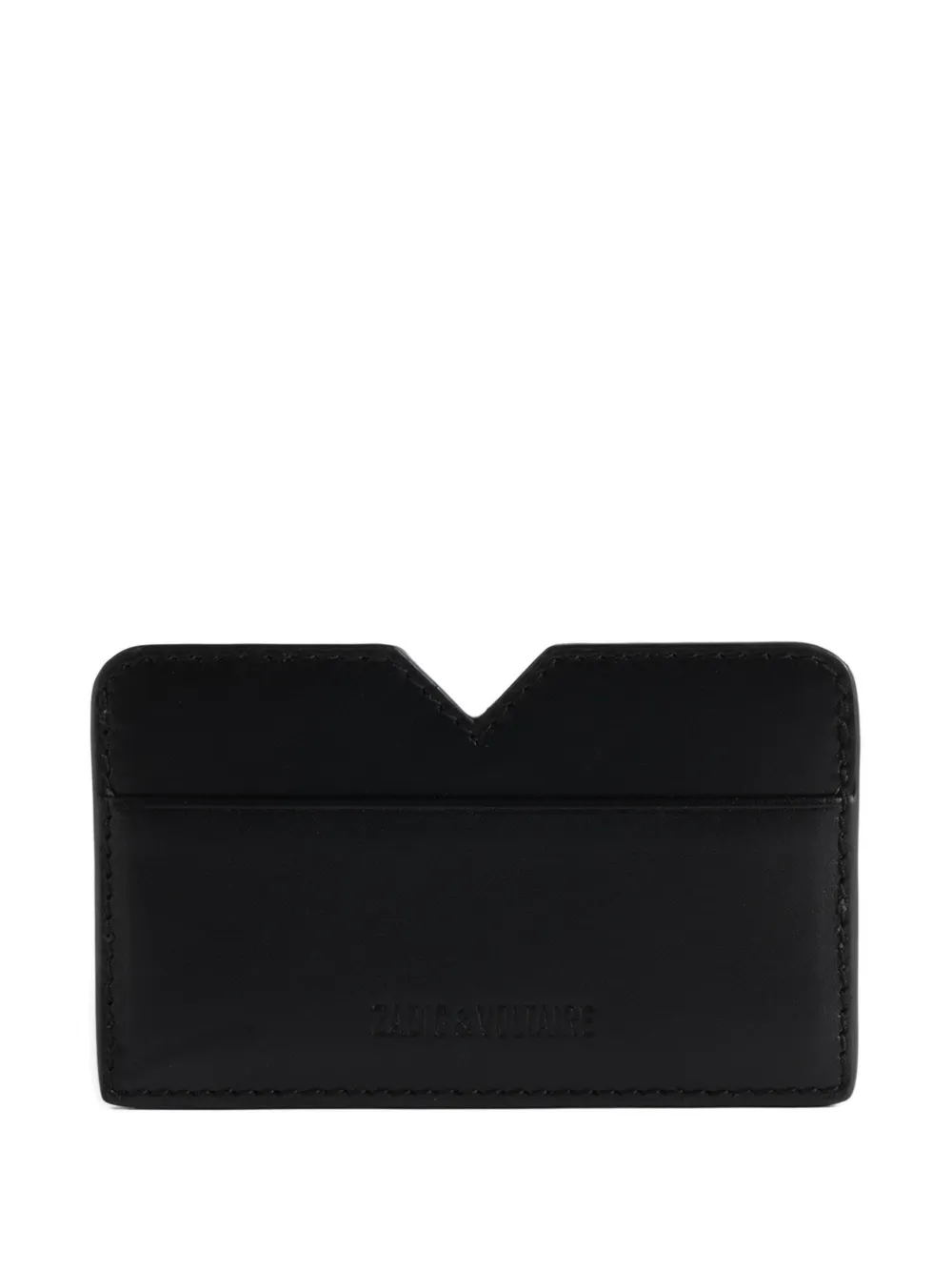 Zadig&Voltaire V-cut multipass card holder - Schwarz