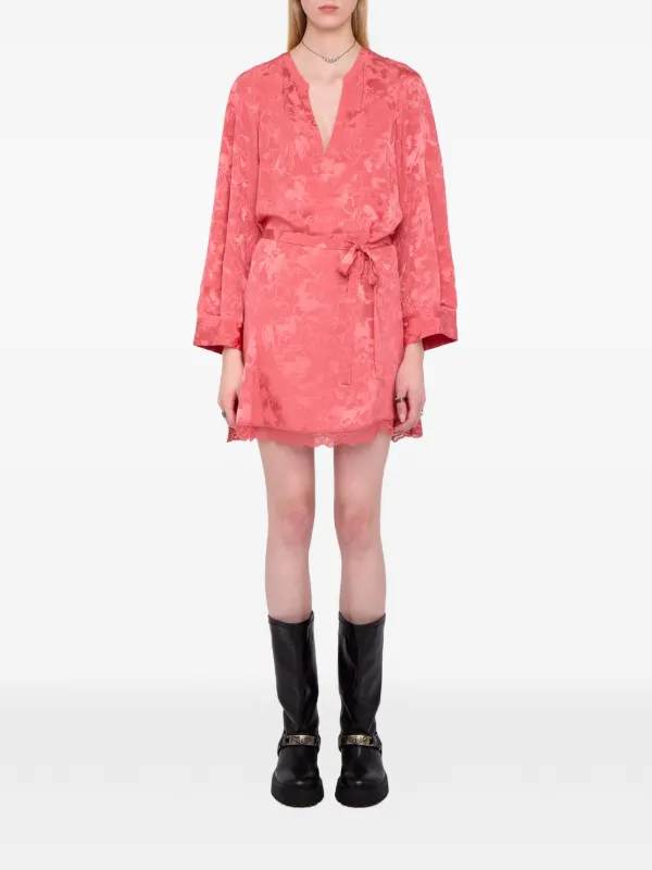 pink horse dresses Girls Pink Dress With Flying Horse Print
