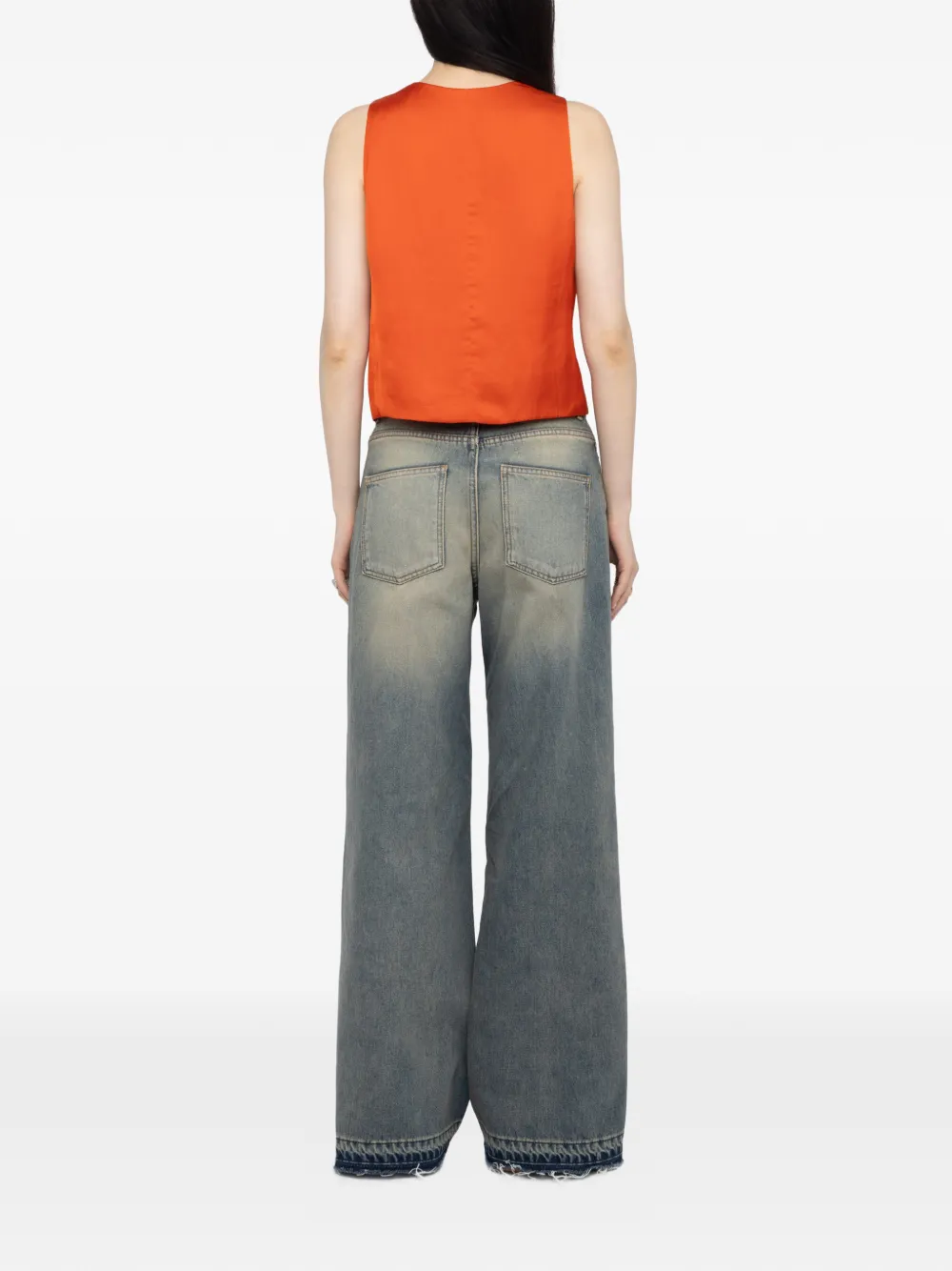  Zadig&voltaire Emaus V-neck Waistcoat - Orange 