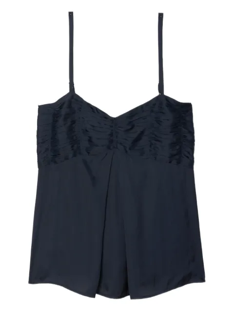 Zadig&Voltaire ruched satin top