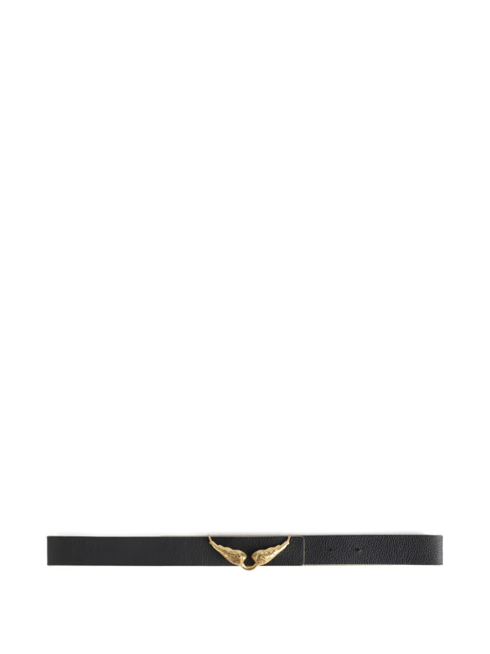  Zadig&voltaire Reversible Wings Leather Belt - Neutrals 