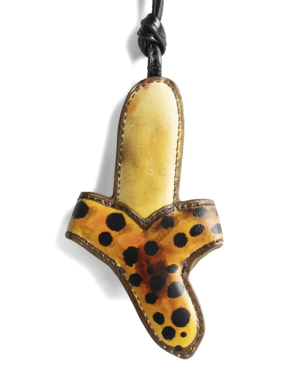 Zadig&Voltaire Banana Lover sleutelhanger Geel