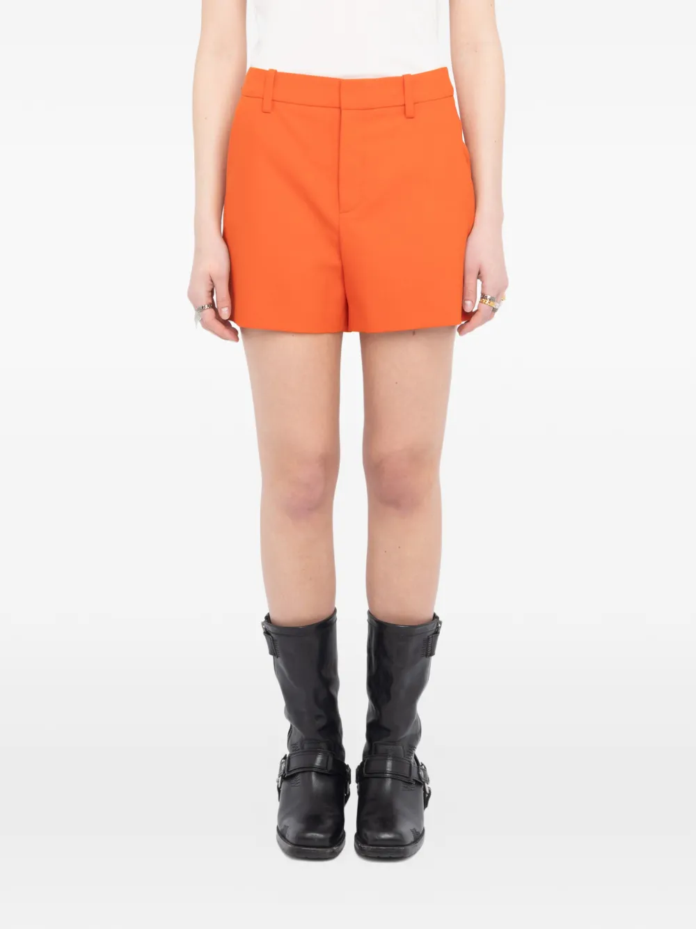 Zadig&Voltaire Sidou formele shorts Oranje
