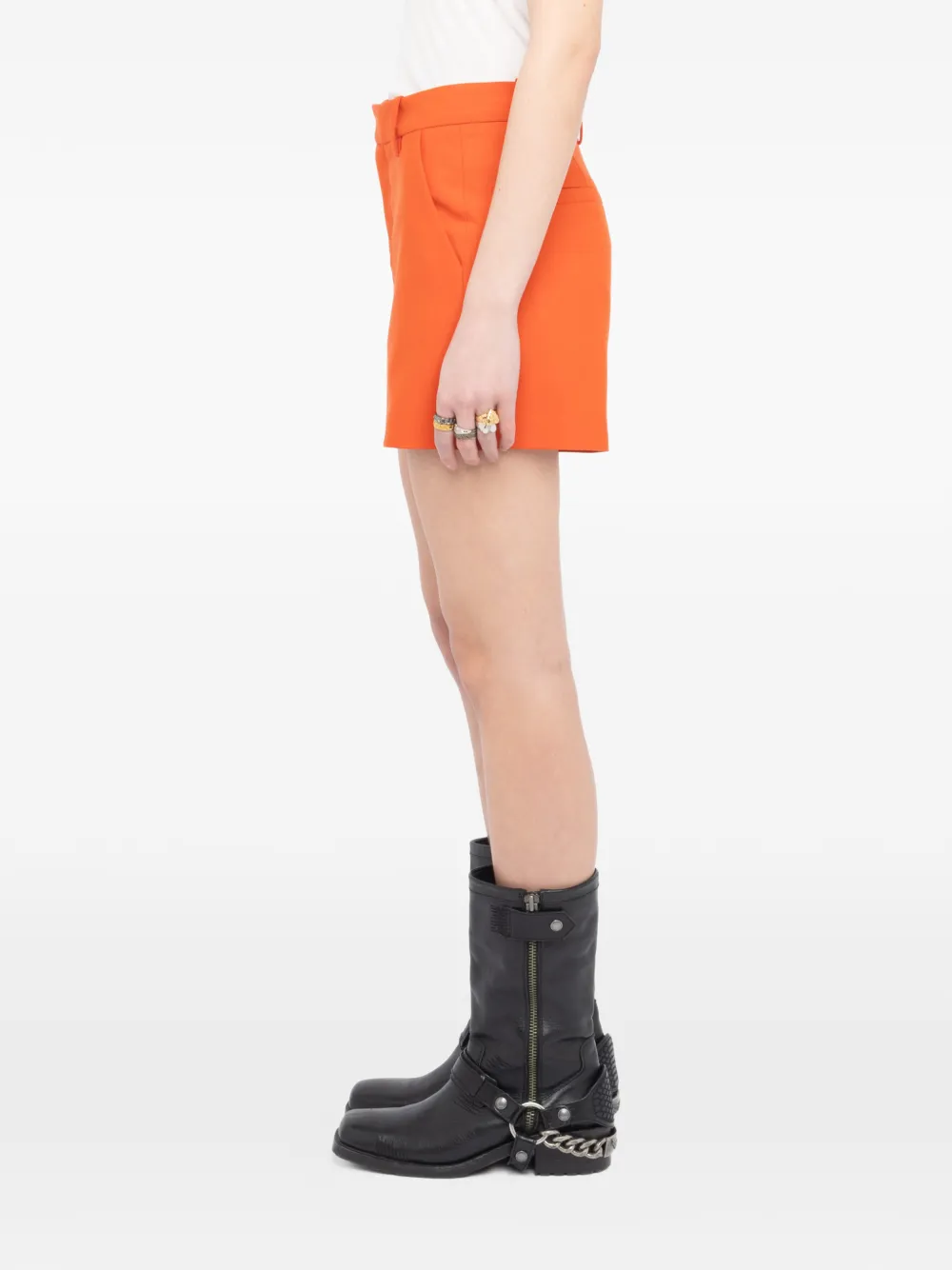 Zadig&Voltaire Sidou formele shorts Oranje