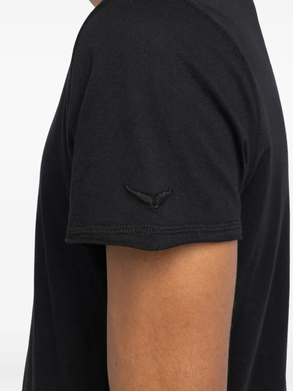 Zadig&Voltaire Henley T-shirt Zwart