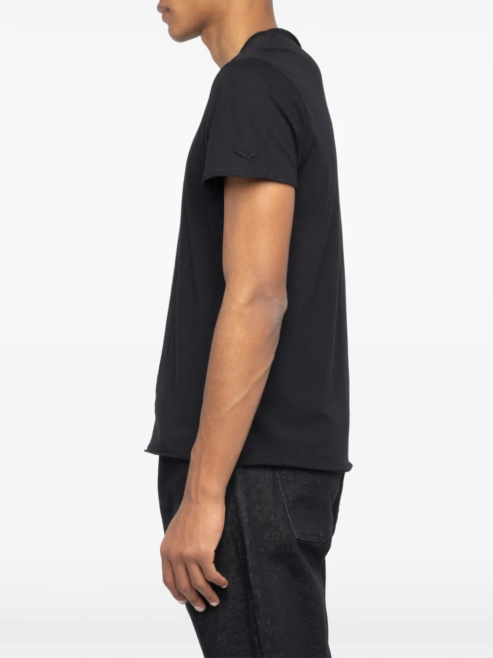 Zadig&Voltaire Henley T-shirt Zwart