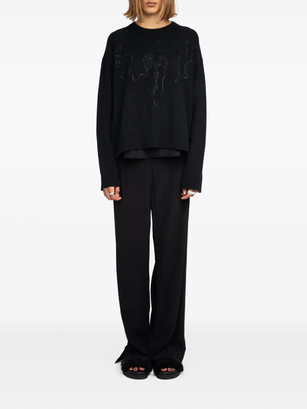 Zadig & Voltaire Markuz Sweater In Black