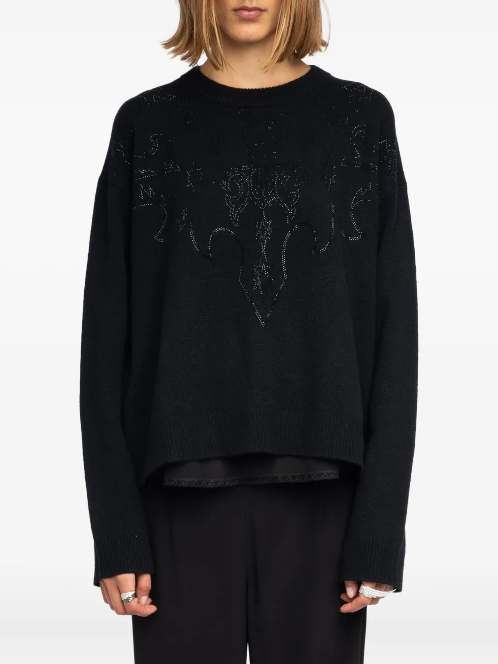 Zadig & Voltaire Markuz Sweater In Black