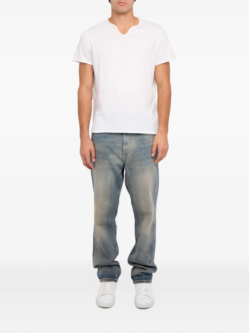 Zadig&Voltaire Monastir T-shirt met grafische print - Wit