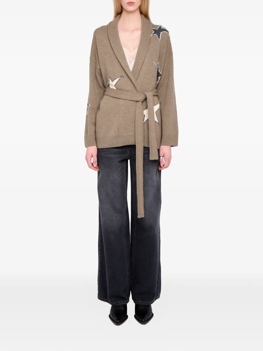  Zadig&voltaire Alpa Belted Cardi-coat - Neutrals 