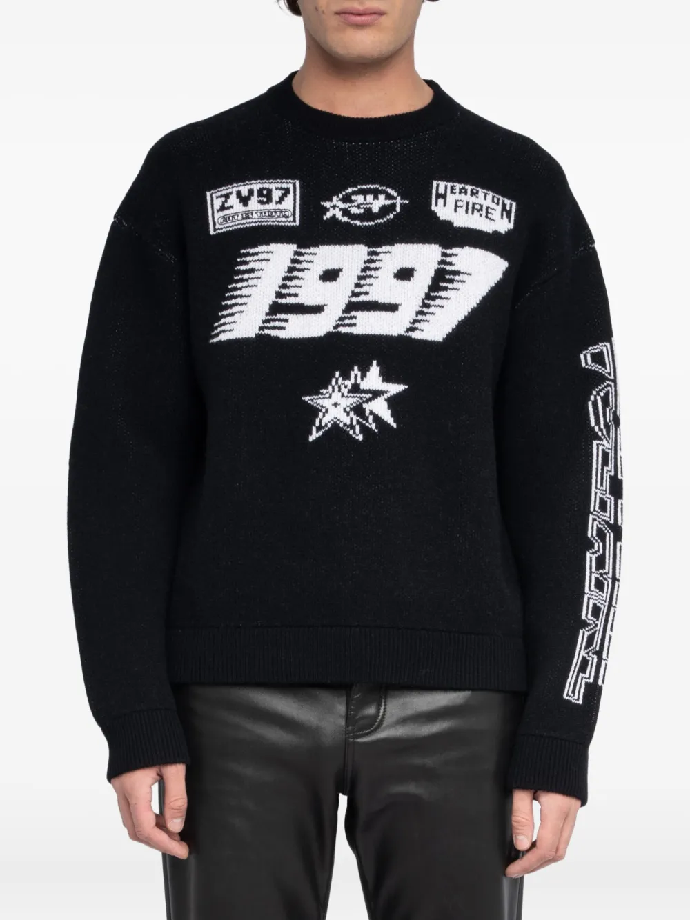 Zadig & Voltaire Marko Sweater In Black