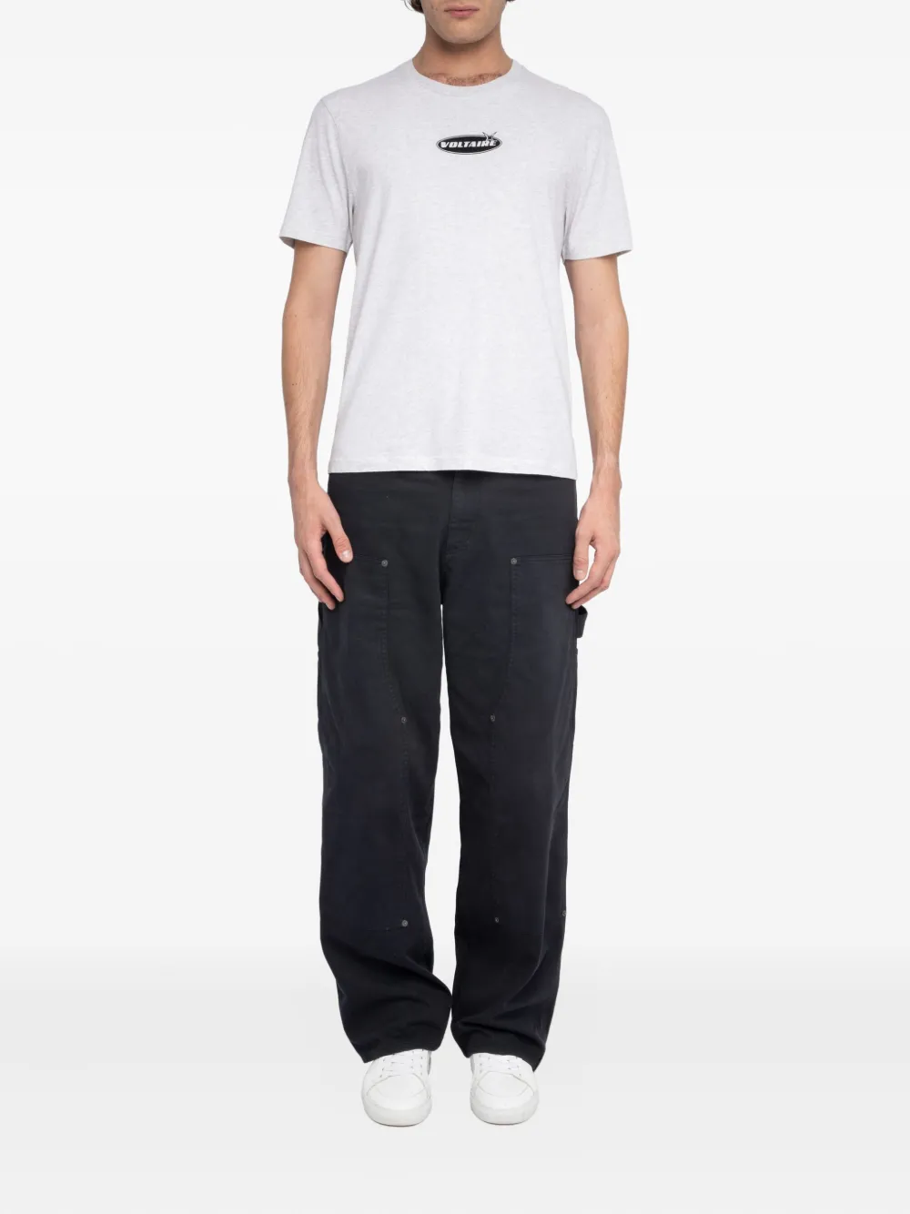Zadig&Voltaire Tommy T-shirt - Grijs